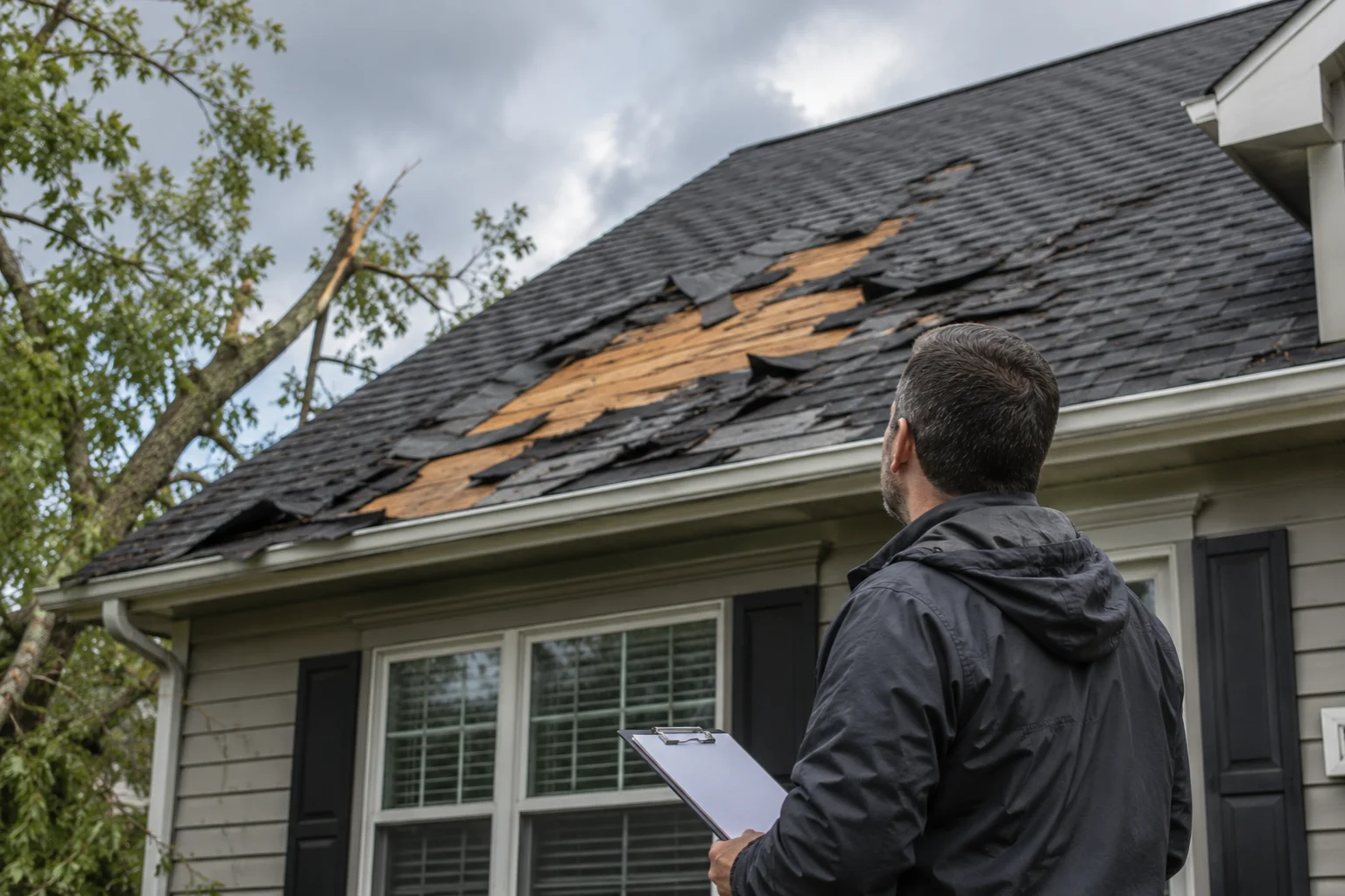 Storm Roof Damage