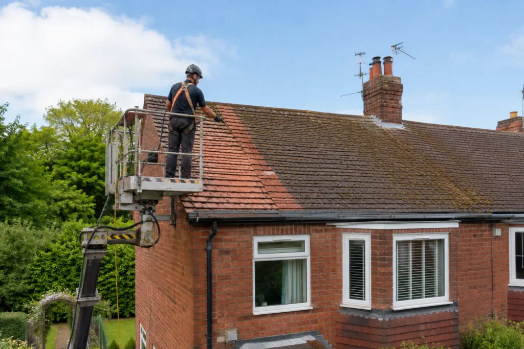 Roof Cleaning in Chester